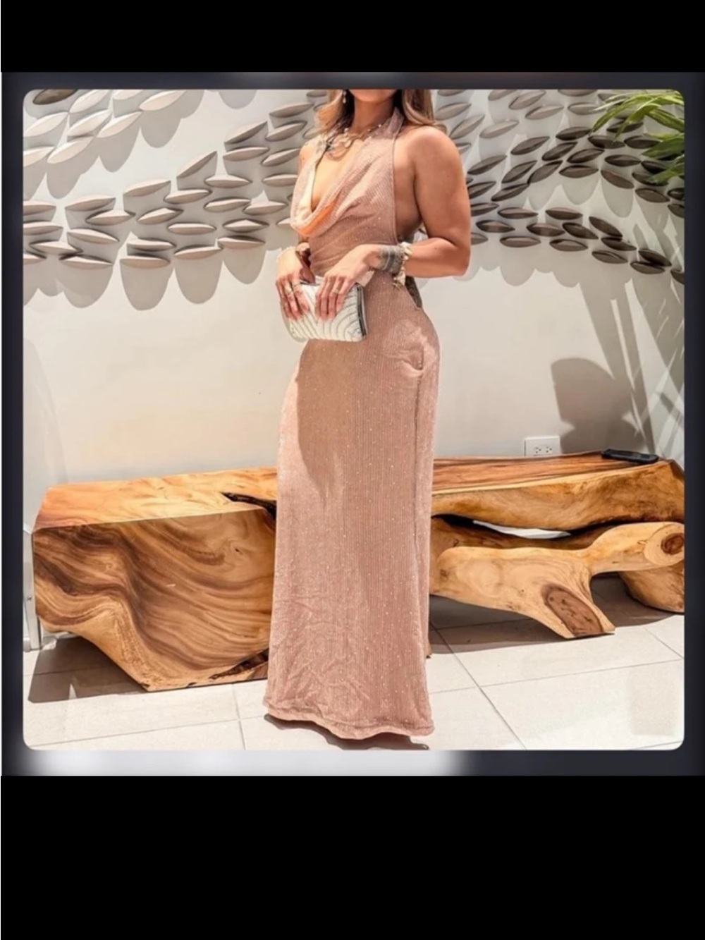 Shimmer dress